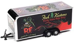 Remorca Fink Kustoms - 1/64 AutoWorld