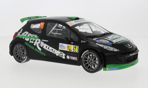 Peugeot 207 S2000 #58 C.Breen / S.Marshall Monza Rally Show 2013 limited edition 1999pcs - 1/18 Sun Star