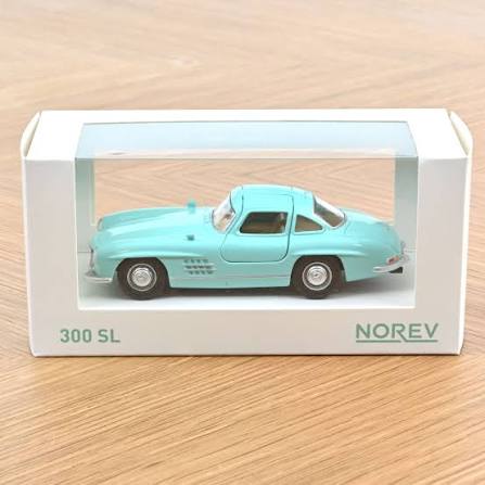 Mercedes 300 SL turquoise - 1/43 Norev