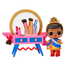 Set papusa LOL Surprise Beauty Booth - Her Majesty cu 8 surprize