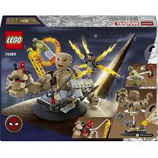 LEGO Marvel 76280 - Omul Paianjen vs Sandman: Batalia finala (347 piese)