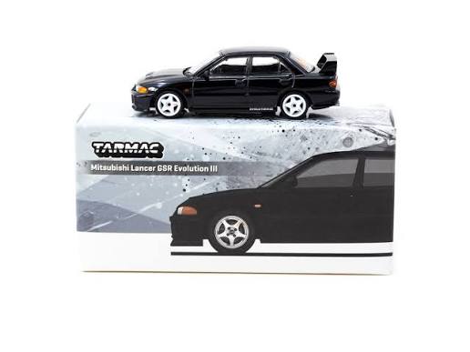 Mitsubishi Lancer GSR Evolution III negru- 1/64 Tarmac