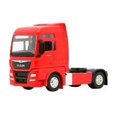 Cap Tractor Man TGX XXL rosu - 1/64 Welly