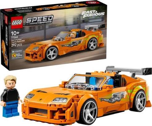LEGO Speed Champions 77260 - Toyota Supra MK4 din Furios si iute (292 piese)