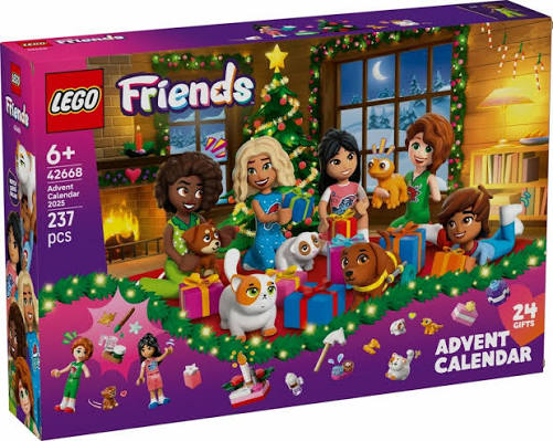 LEGO Friends 42668 - Calendar de advent (237 piese)