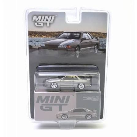 Nissan Skyline GT-R R32 VeilSide Combat gri - 1/64 Mini GT