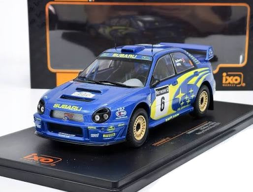 Subaru Impreza S7 WRC #6 P.Solberg - P.Mills Rally of Great Britain 2001 - 1/24 Ixo Models