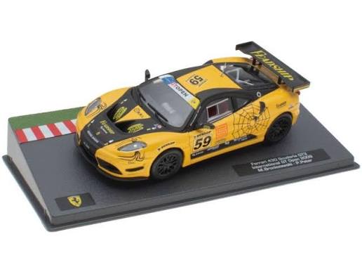 Ferrari 430 Scuderia GT3 International GT Open 2009 cu vitrina plexiglass - 1/43 Edicola