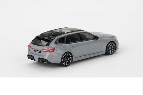 BMW M5 Touring Brooklyn grey metallic - 1/64 Mini GT