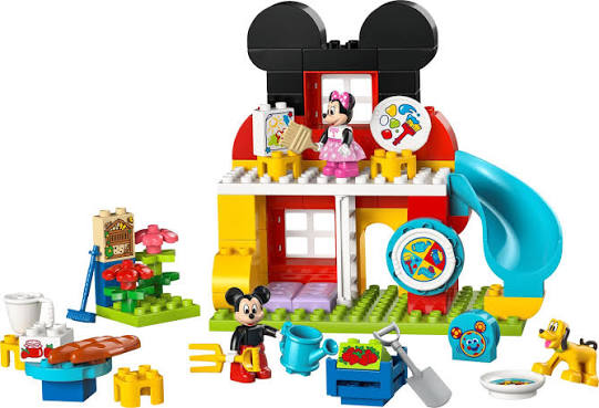 LEGO DUPLO 10465 - Clubul lui Mickey Mouse cu Minnie si Pluto (87 piese)