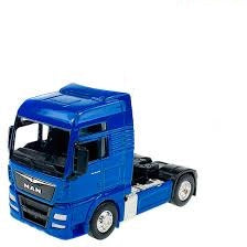 Cap Tractor Man TGX XXL albastru - 1/64 Welly