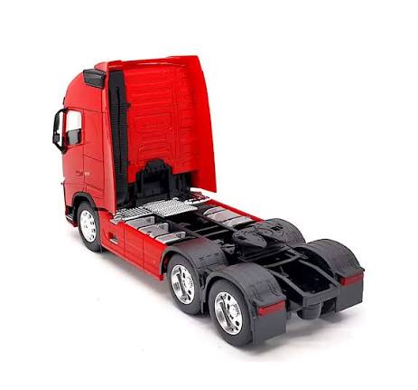 Camion Cap Tractor Volvo FH 500 rosu - 1/32 Welly