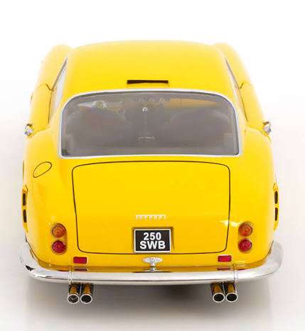 Ferrari 250 GT SWB 1961 galben - 1/12 KKScale