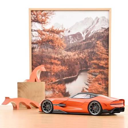 Genesis X Gran Berlinetta VGT 2024 orange metallic - 1/18 Norev