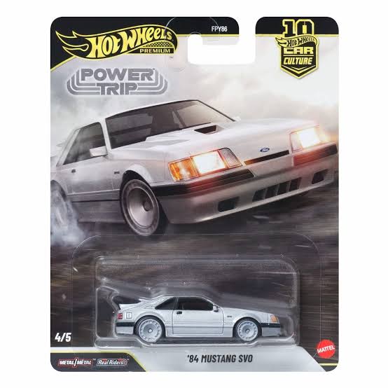 Ford Mustang SVO 1984 - 1/64 Hot Wheels Premium