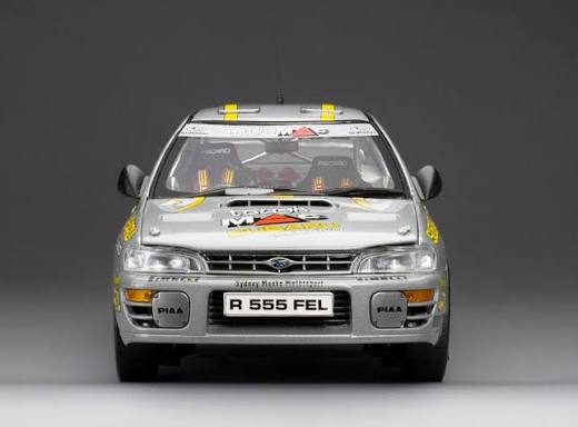 Subaru Impreza 555 #2 B.Fisher / R.Kennedy Winner AA Circuit of Ireland 1999 1/999pcs - 1/18 Sun Star