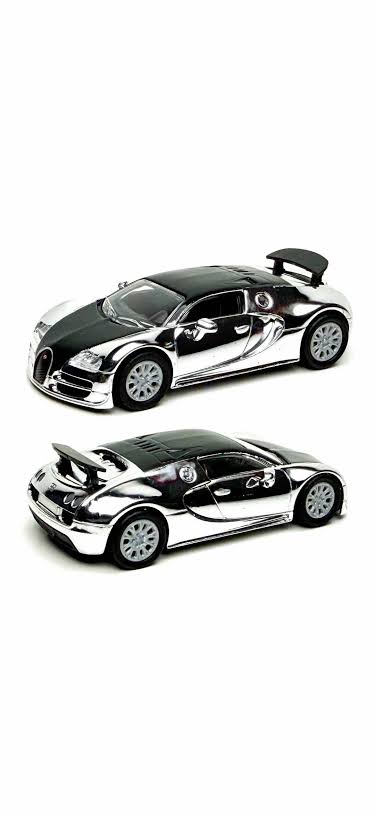 Macheta metalica Bugatti Veyron 16.4 Super Sport cu vitrina plexiglass - 1/64 Majorette