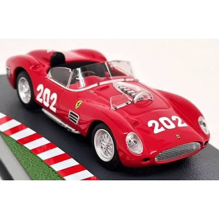 Ferrari 250 Testa Rossa #202 Targa Florio 1960 cu vitrina plexiglass - 1/43 Edicola