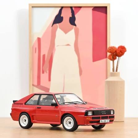 Audi Sport Quattro 1985 tornado red - 1/18 Norev