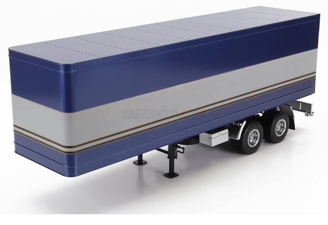 Remorca TIR bleumarin/gri - 1/18 Road Kings