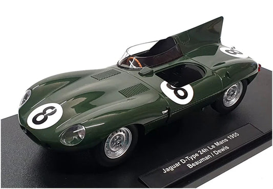 Jaguar D-Type 24h Le Mans 1955 Beauman/Dewis #8 - 1/18 CMR