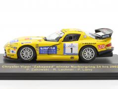Chrysler Viper Zakspeed winner Nurburgring 24hrs 2002 cu vitrina plexiglass - 1/43 IxoModels