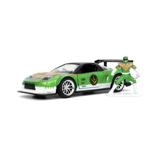 Honda NSX Type-R Japan Spec 2002 cu figurina Green Ranger - 1/32 Jada