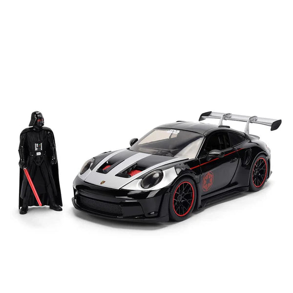 Porsche 911 GT3 RS 992 si Darth Vader - 1/24 Jada
