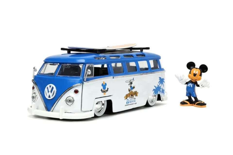 Volkswagen T1 Bus ( Mickey Mouse ) - 1/24 JADA