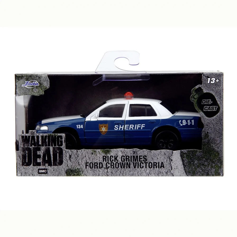 Masinuta The Walking Dead Rick Grimes Ford Crown Victoria - 1/32 Jada