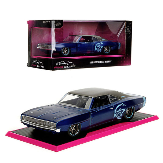 Dodge Charger Widebody 1968 Pink Slips - 1/24 Jada