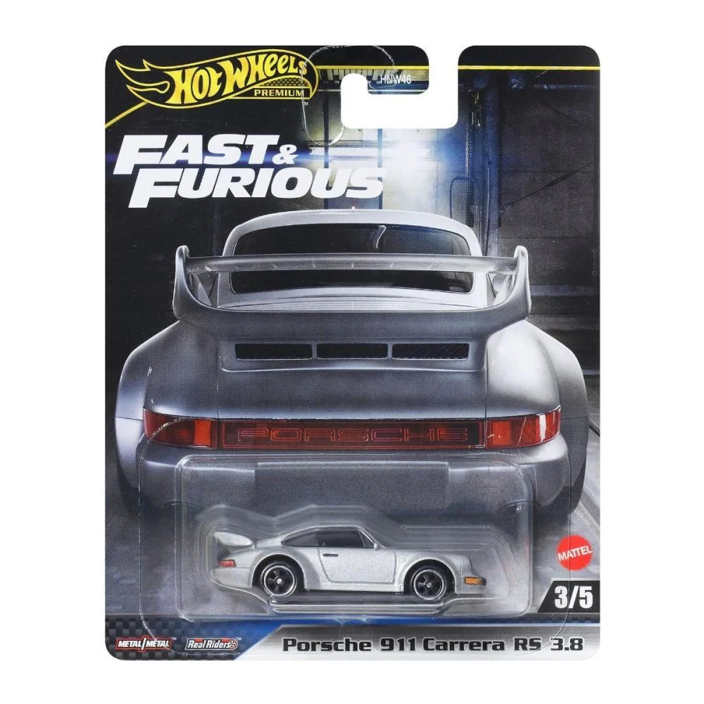 Masinuta Porsche 911 Carrera RS 3.8 - 1/64 Hot Wheels Premium