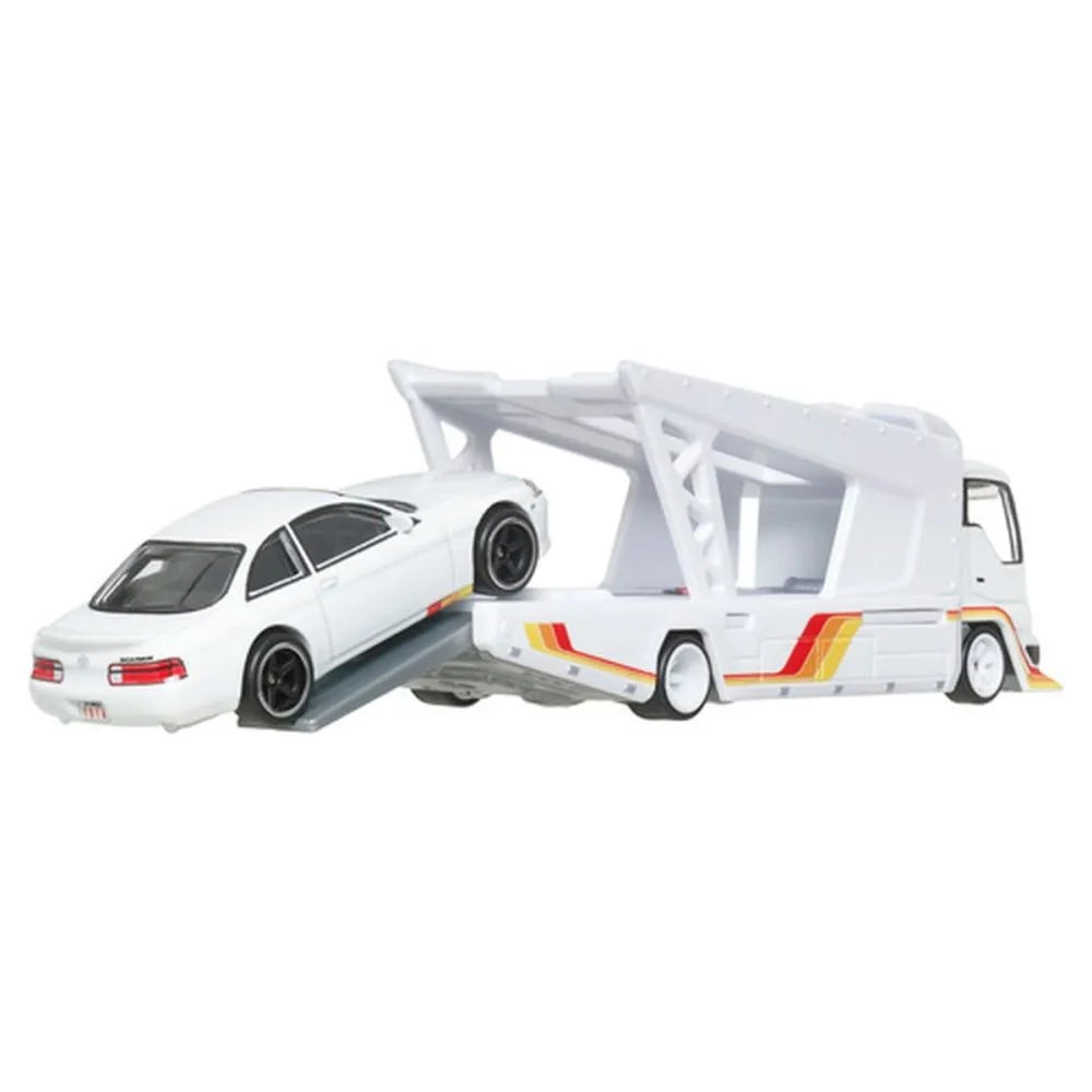 Transportor Kousoku Hauler si Toyota Soarer - 1/64 Hot Wheels Premium