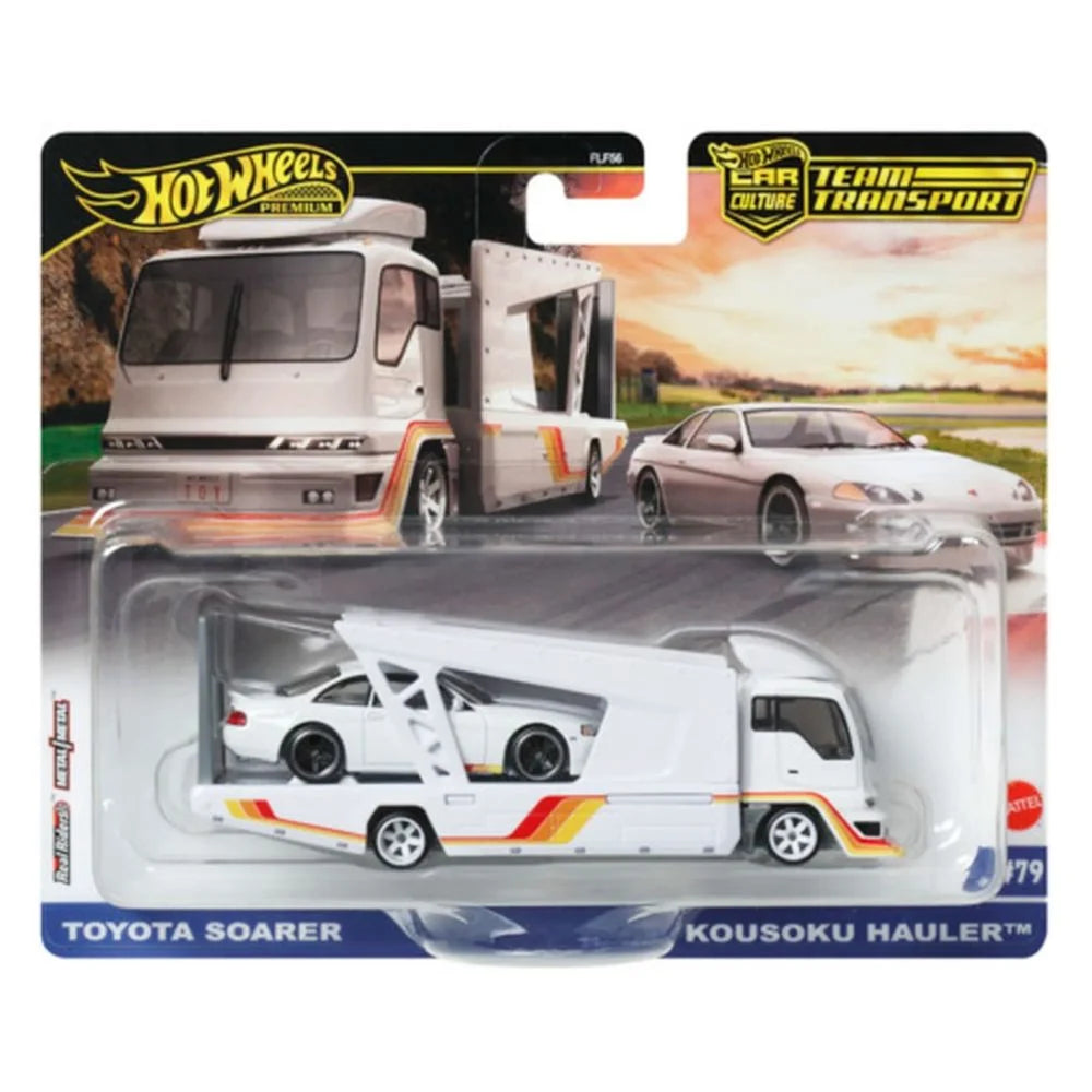 Transportor Kousoku Hauler si Toyota Soarer - 1/64 Hot Wheels Premium