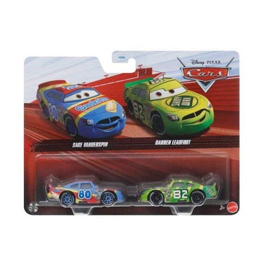 Set 2 masinute metalice Sage Vanderspin si Darren Leadfoot - 1/55 Cars