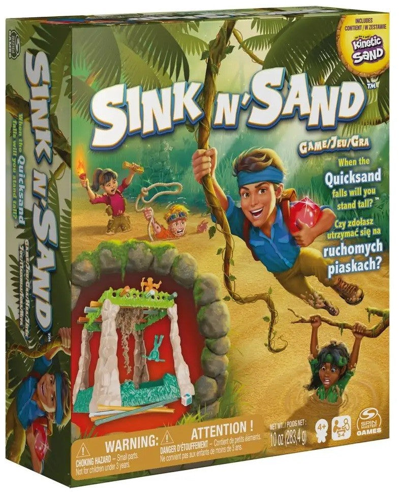 Joc De Aventura Cu Nisip Kinetic - Sink N' Sand