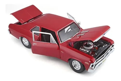 Chevrolet Nova SS 1970 rosu - 1/18 Maisto