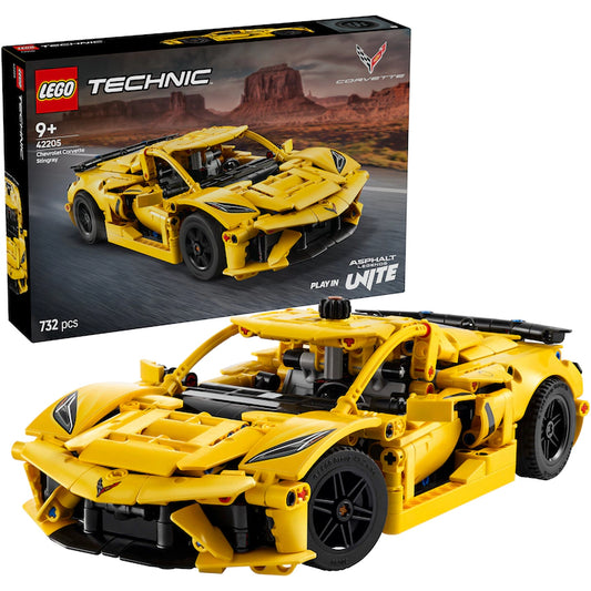 LEGO Technic 42205 - Chevrolet Corvette Stingray (732 piese)
