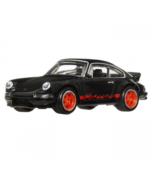 Masinuta metalica Porsche 911 Carrera RS 2.7 negru - 1/64 HW Premium