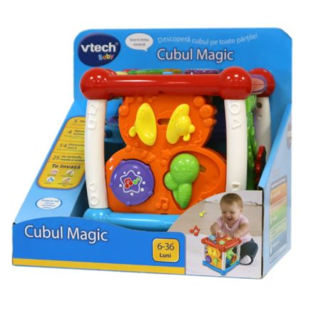 Jucarie interactiva Vtech - Cubul Magic
