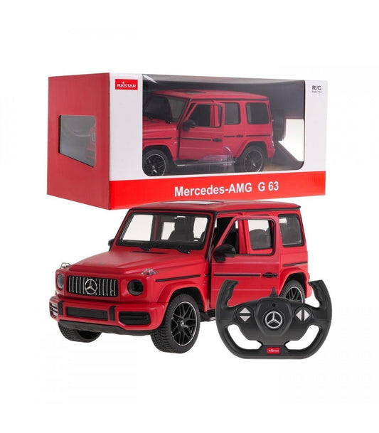 Mercedes-AMG G63 (rosu) cu telecomanda - 1/14 Rastar