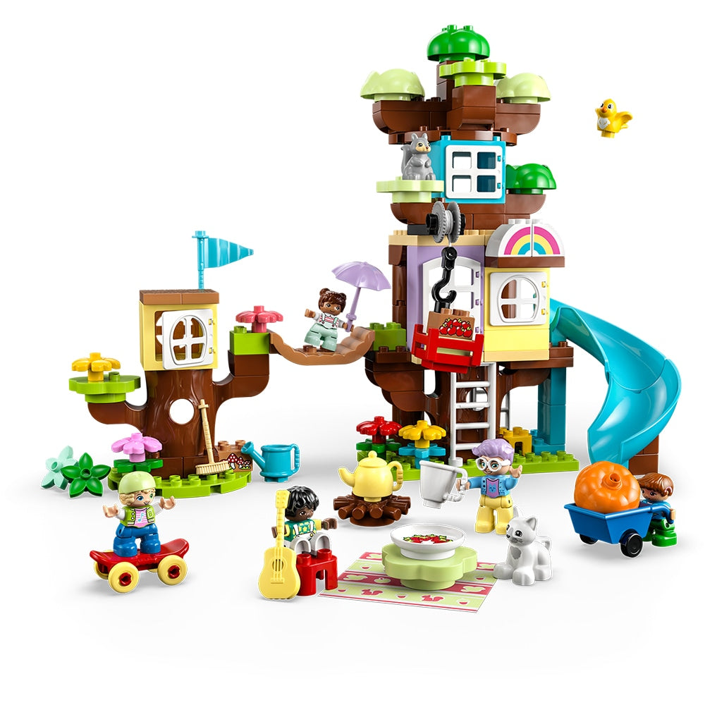 LEGO DUPLO 10993 - Casa din copac 3 in 1  (126 piese)