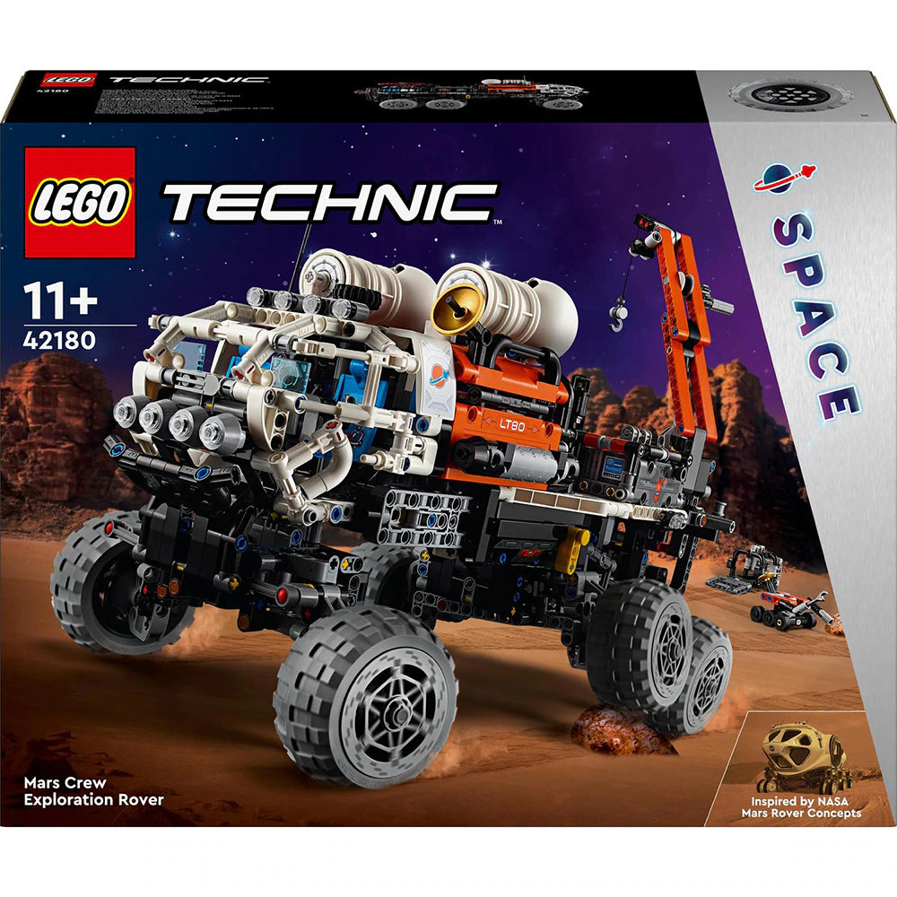 LEGO Technic 42180 - Rover de explorare martiana cu echipaj uman (1599 piese)