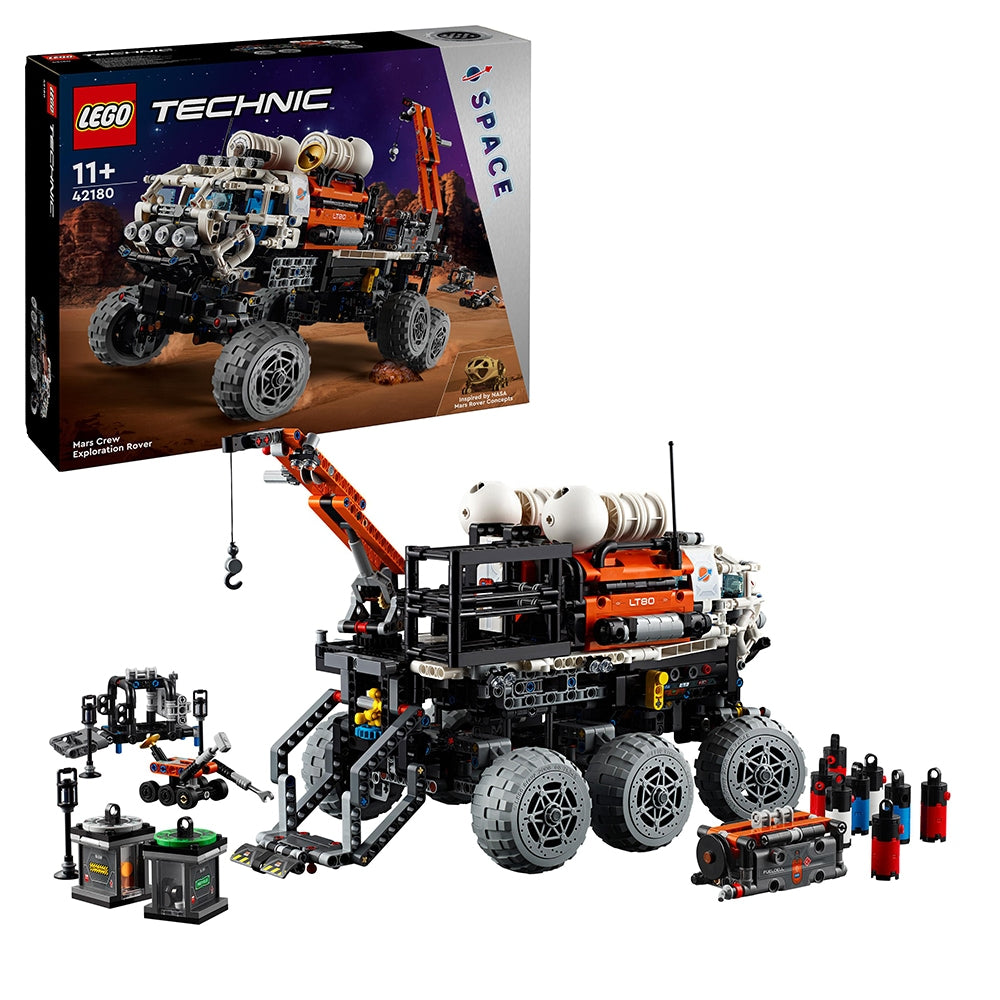 LEGO Technic 42180 - Rover de explorare martiana cu echipaj uman (1599 piese)