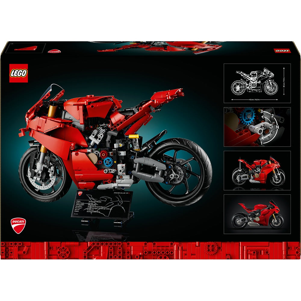 LEGO Technic 42202 - Motocicleta Ducati Panigale V4 S (1603 piese)