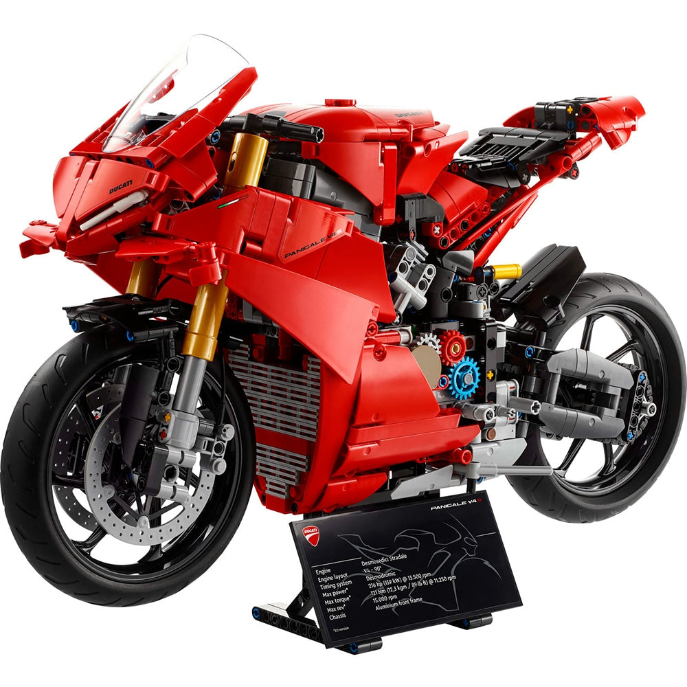 LEGO Technic 42202 - Motocicleta Ducati Panigale V4 S (1603 piese)