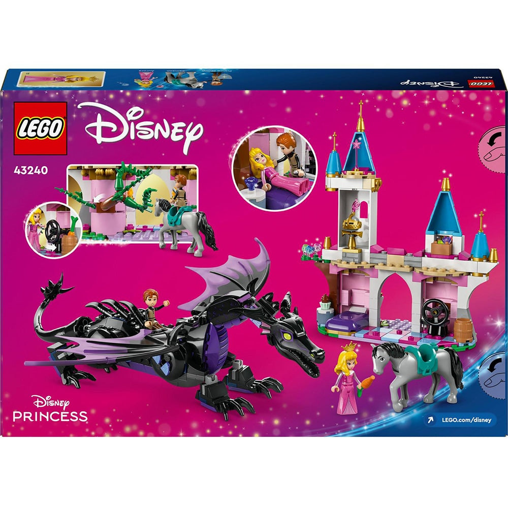 LEGO Disney Princess 43240 - Maleficent sub forma de dragon (583 piese)