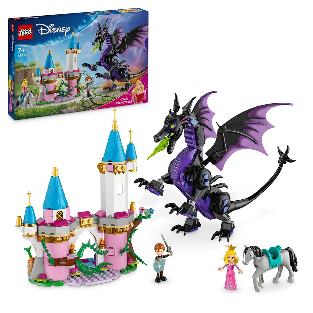 LEGO Disney Princess 43240 - Maleficent sub forma de dragon (583 piese)