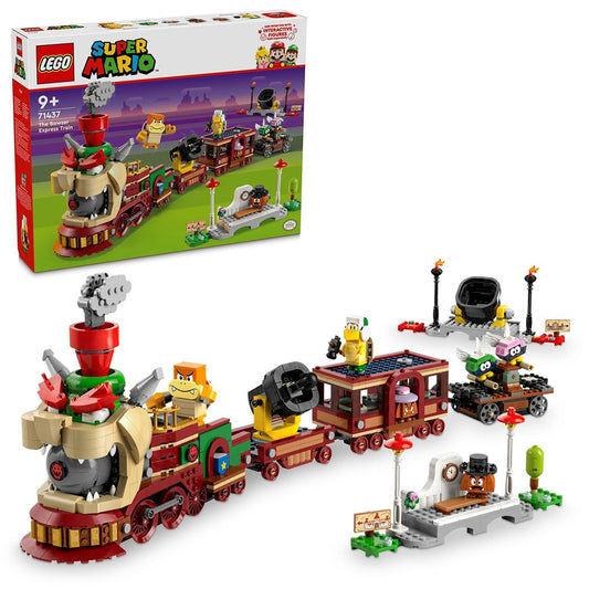LEGO Super Mario 71437 - Expresul Bowser (1392 piese)