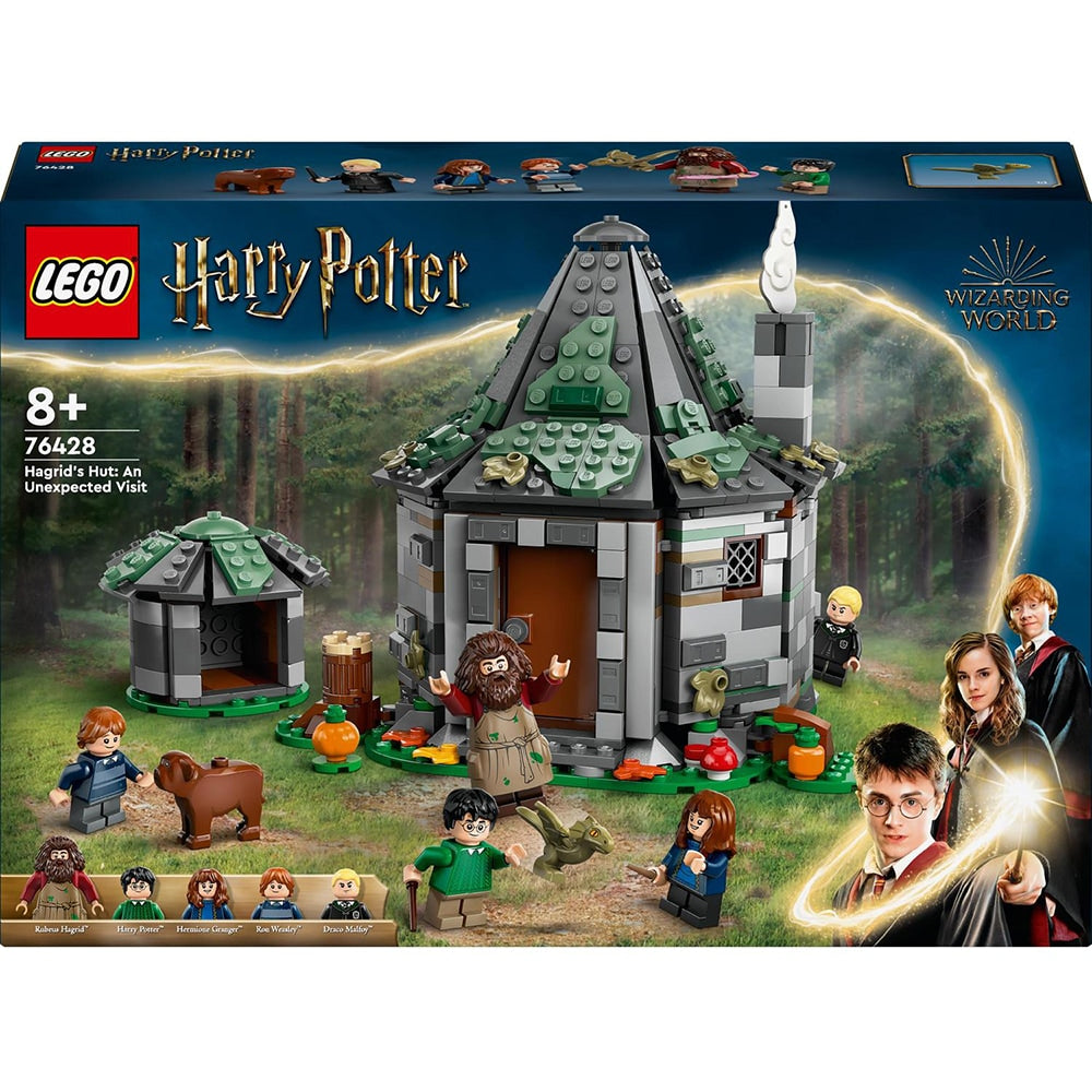 LEGO Harry Potter 76428 - Coliba lui Hagrid: o vizita neasteptata (896 piese)